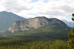 27 Tunnel Mountain From Banff Hoodoos In Summer
